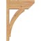 Ekena Millwork Thorton Slat Smooth Outlooker, Western Red Cedar, 7 1/2"W x 18"D x 26"H OUT08X18X26THR06SWR - alternate 3